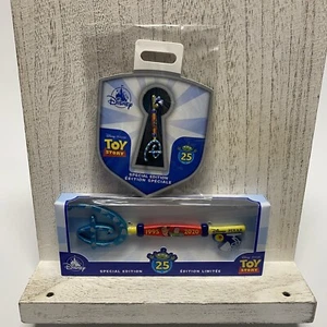Disney Toy Story 25th Anniversary Key And Pin- In Hand Ready To Ship - Picture 1 of 5
