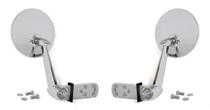 NEW! 1953 - 1966 F-100 Pick Up Truck Chrome Outside Mirror F250 F350 Set of 2 - Picture 1 of 13