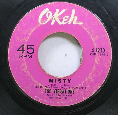 Hear! Northern Soul Deep 45 The Vibrations - Misty / Finding Out The Hard Way On - Image 1 of 2