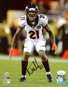Aqib Talib Signed Denver Broncos 8x10 Photo PSA/DNA - Picture 1 of 1