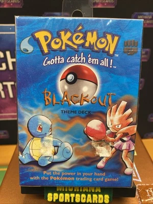 Pokémon TCG Blackout Theme Deck Sealed - (Nintendo Wizards of The Coast 1999) - Image 1 of 2