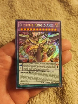 Yugioh Supreme King Z-ARC MACR-EN039 Secret Rare NM - Image 1 of 2