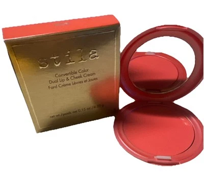 Nuevo en caja Stila Convertible Color Doble Labio y Memulas Crema Petunia Tamaño Completo 0.15 OZ Foto 1 de 4