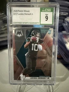 2020 Panini Mosaic Laviska Shenault Jr. Rookie RC CSG 9 Jaguars - Bild 1 von 2