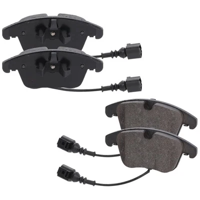 Juego de pastillas de freno delanteras NAO para Volkswagen Passat 2009-2017 Tiguan 2012-2021 Foto 1 de 4