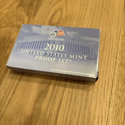 2010 S United States Mint Proof Set 14 Coin w/ Box + COA Coin Collector  - Image 1 of 4