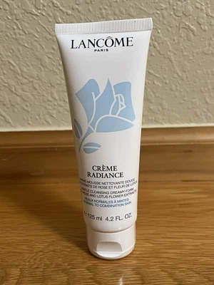 New Lancome Crème Radiance Mousse Gentle Cleansing Creamy-Foam 4.2oz Full Size - Image 1 of 2
