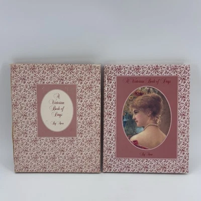 VTG. 1983 A Victorian Book Of Days By Avon Hardcover W/Dust Cover Sleeve Foto 1 de 4
