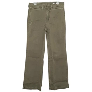 AYR The Special Sauce High Rise Straight Leg Jeans in Nori Green-Size 30S - Picture 1 of 6