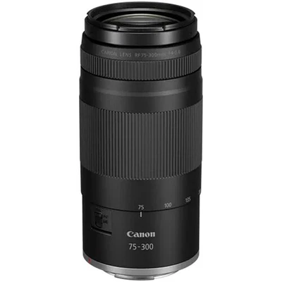 Canon RF 75-300mm f4-5.6 Lens - 1 Year Warranty - FREE UK Delivery - Image 1 of 4