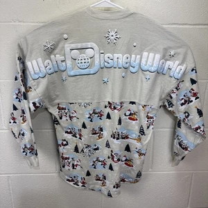 Maglia Disney World Spirit Maglietta Adulto XS Vacanze Natale Topolino - Foto 1 di 19