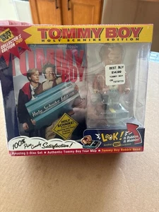 Tommy Boy HOLY SCHNIKE EDITION 2 DVD SET Chris Farley BOBBLE HEAD NEW SEALED - Picture 1 of 5