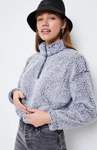 LA Hearts Main Lodge Sherpa Sweatshirt Size Medium - Picture 1 of 6