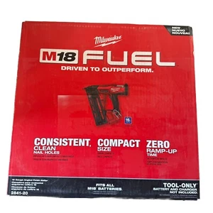 Pistola clavadora clavadora calibre 16 combustible Milwaukee M18 2841-20 herramienta solamente - Imagen 1 de 2
