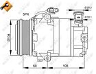 Kompressor Klimaanlage EASY FIT NRF 32082 für OPEL MERIVA CVC ASTRA COMBO CORSA