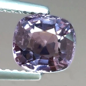 1.58cts Lovely Cushion Purple Natural Spinel Burma Loose Genuine Gemstones - Bild 1 von 5