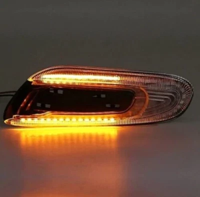 F55 MINI Cooper S JCW LED Dynamic Sequential Flowing Indicators Repeaters Clear - Image 1 of 4