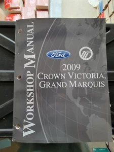 Set 5 2009 Ford Crown Victoria Vic Workshop Volume 1,2 Wiring Powertrain Manuals - Bild 1 von 5