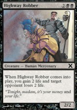 4x Highway Robber MTG 10th Edition NM Magic Regular