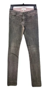 Habitual Denim Dark Gray Graphite Distressed Skinny Denim Jeans Size 28 - Bild 1 von 3