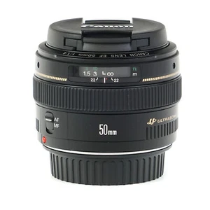 Canon EF 50mm f/1.4 USM Ultrasonic Lens for Canon EF Mount 2515A003 - Picture 1 of 5