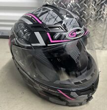 GMAX Pink Ribbon Riders Full Face Helmet Limited Edition Medium 57-58cm