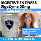 Digestive Enzymes DigeZyme 50mg Tablets  Digestion Supplement Reduce Bloating