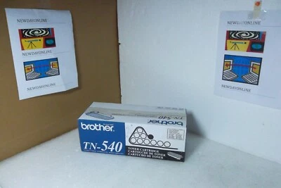 Cartucho de toner preto Brother TN-540 3.5K para HL-5140 MFC-8840D TN540 FABRICANTE DE EQUIPAMENTO ORIGINAL NOVO - Imagem 1 de 4