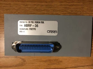 CIRRIS Adapter ABRF - 36 | 36 POS RIBBON FEM | F8E7F0 | Test Board 1988 - Picture 1 of 5