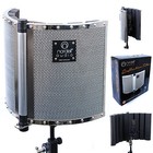 Nordell Portable Recording Vocal Booth: Microphone Reflection Filter / Screen