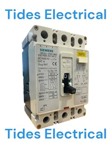 Siemens 3VFS MCCB 125 Amp Triple Pole 3 Phase 125A 3VF3111-1FU41-0AA0 3VF3 - Picture 1 of 2