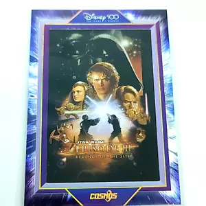 Star Wars Revenge Sith Kakawow Cosmos Disney 100 All Star Movie Poster 280/288 - Picture 1 of 4