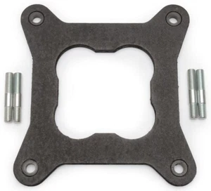 Edelbrock 9265 Heat Insulator Carburetor Gasket Rubber Composite 4-Barrel Open - Picture 1 of 4