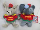 Vintage Snowden Band Leader Mouse & Tiny Elephant 1999 Commonwealth Dh Brands
