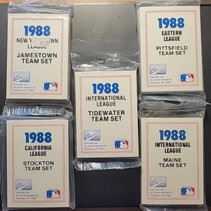 (5) 1988 ProCards Team Sets Tidewater; Pittsfield (Girardi); Jamestown (Grissom) - Bild 1 von 1