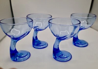 Bormioli Rocco Jerba taza de postre, copa, copas de cóctel (juego de 4) azul precioso Foto 1 de 4