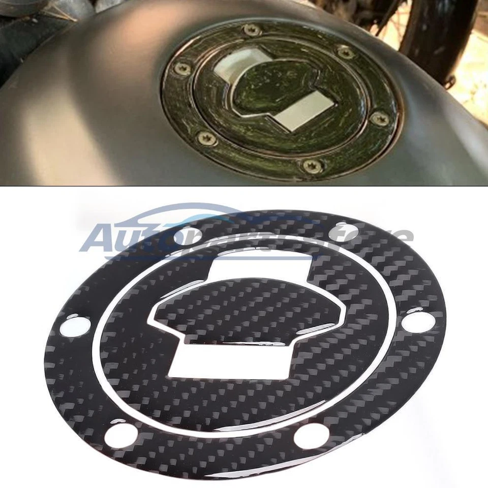 1 x For BMW R1150R R1150RT 2001-05 Black Gas Tank Protector Sticker Carbon fiber - Imagem 1 de 4