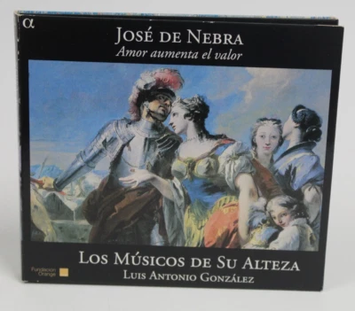 José de Nebra – Amor Aumenta El Valor / CD / Alpha Productions / Alpha 171 - Bild 1 von 3