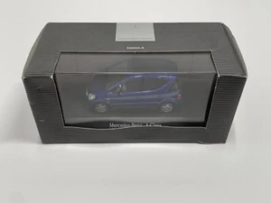 Mercedes-Benz Dealer Edition 1:43 W168 A-Class A140 Blue Metallic w/Box - Picture 1 of 14