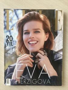 Elle Turkey May 2019, 20th year issue. Eva Herzigova cover /Fast Shipping