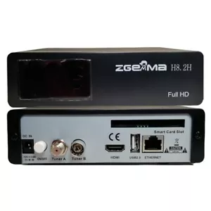 ZGEMMA H8.2H COMBO S2+T2 LINUX SET TOP BOX V2 ENIGMA 2 SATELLITE RECEIVER TV - Imagen 1 de 6
