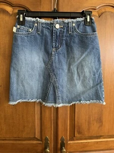 Girls Jean Skirt By Bebop Size 8 - Picture 1 of 3