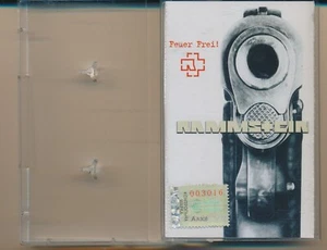Rammstein Feuer Frei! 2002 2003 Ukraine Licensed Cassette Maxi-Single NM rarity - Picture 1 of 7