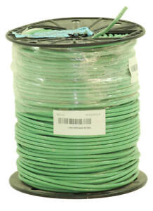 Encore 10610095440 Superslick Machine Tool Wire Color: Green 10AWG L: 500 Feet G