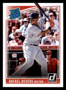 2018 Donruss #35 Rafael Devers RR RC - Picture 1 of 2