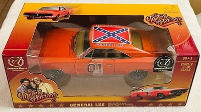 1969 道奇 Charger Dukes of Hazzard General Lee,ERTL - 正品,1/18,全新。 — 第 1/4 张图片