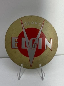 Sears 1938 Elgin Bluebird Blank out SPEEDOMETER Dummy PLATE badge - Picture 1 of 2