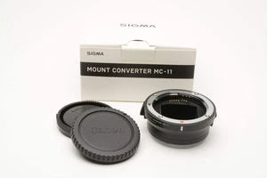 Sigma MC-11 Canon EF - Sony E Mount Converter, Caps, Mint- - Picture 1 of 7