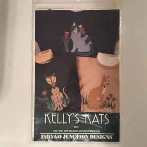 Patrón Kelly's Kats para diseños de apliques sin costura de Kelly Kula - Imagen 1 de 2