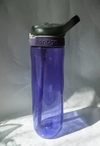 Contigo Ashland Autoseal Water Bottle with Flip-Straw | Large 720ml BPA Free Dr - Picture 1 of 9